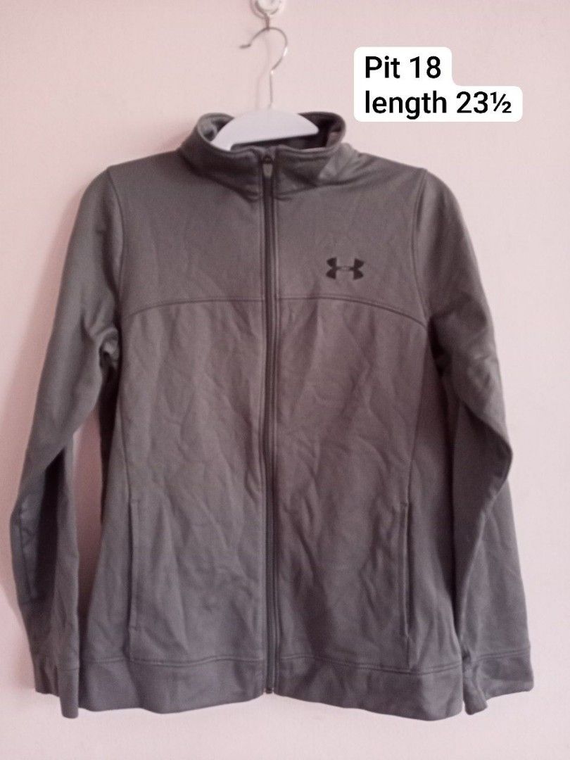 Under armour sale jacket fashion grey