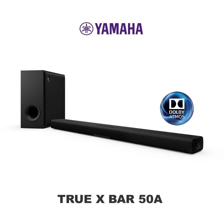 TRUE X BAR 50A Dolby Atmos Sound Bar & Subwoofer- Yamaha USA
