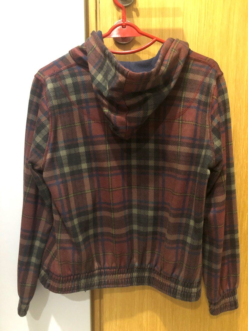 Checked jacket zara shop