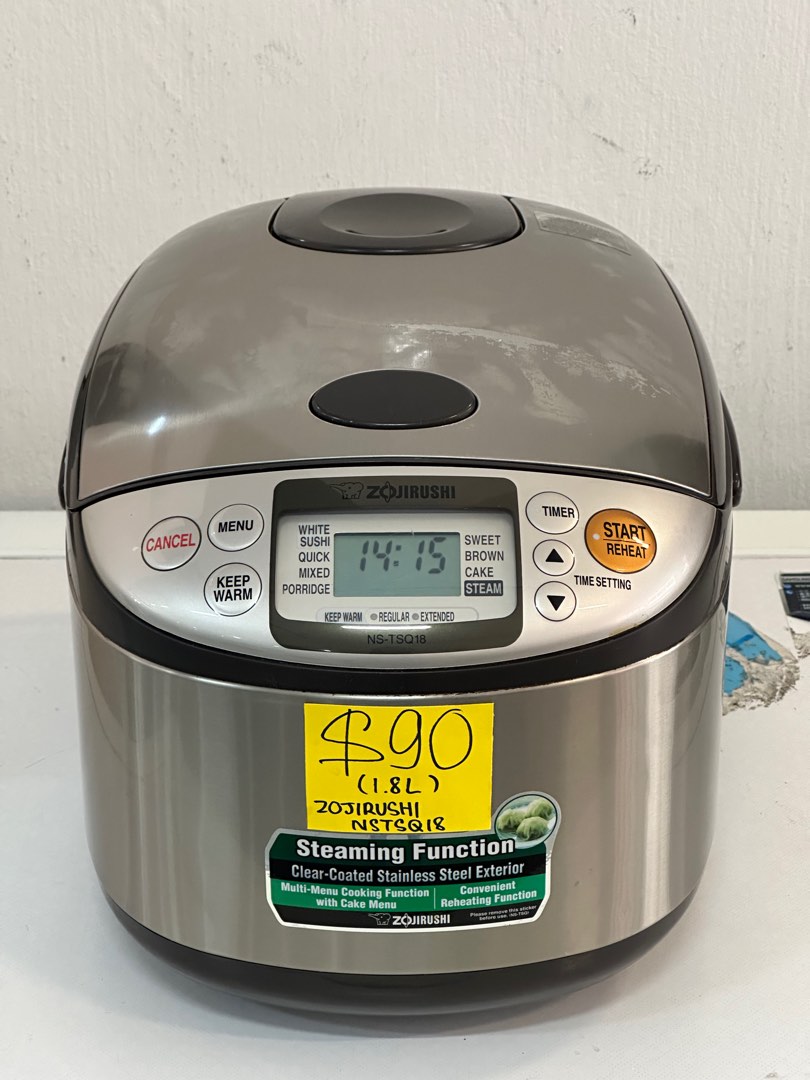 Zojirushi stainless steel rice cooker deals