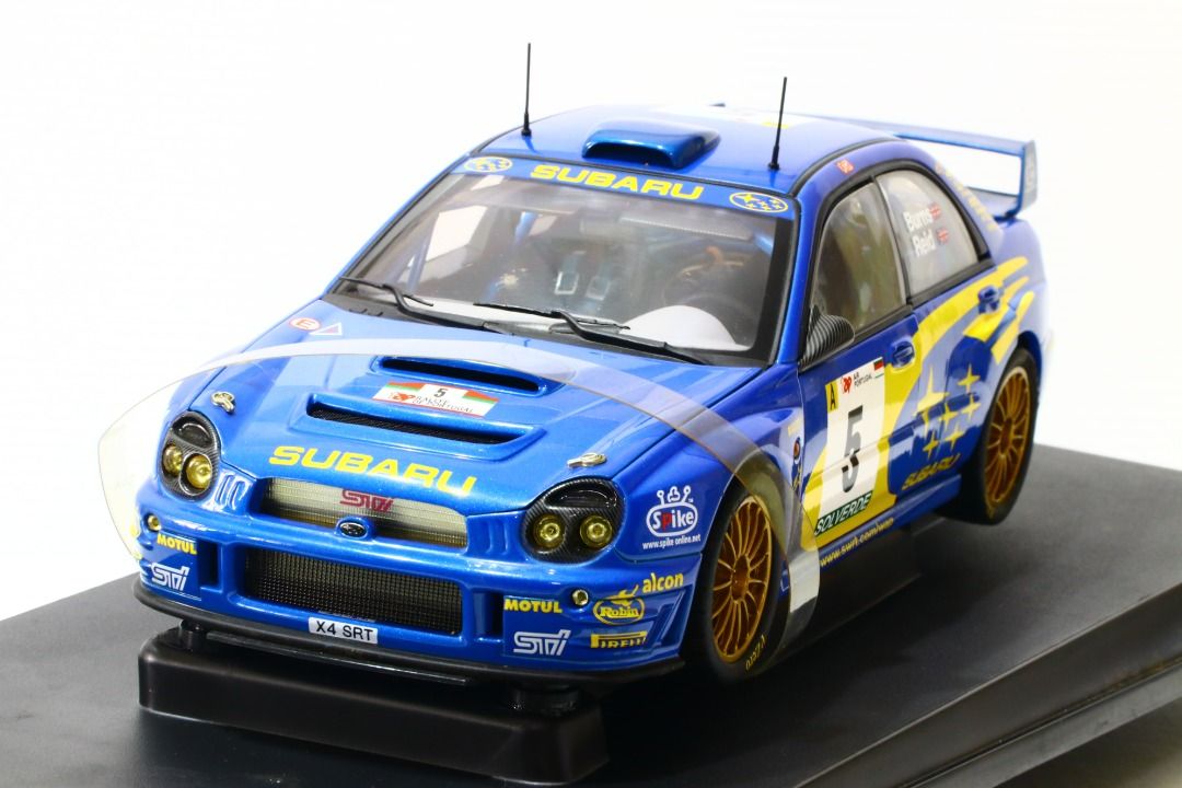 7,740円オートアート 1/18 スバル インプレッサ WRC 1999モンテカルロラリー
