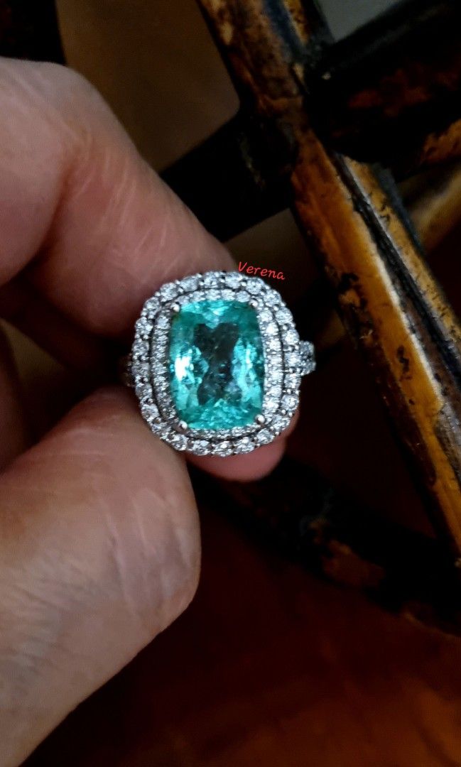White gold tourmaline best sale ring