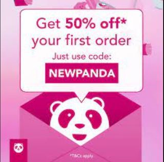 Food panda cheap voucher new user