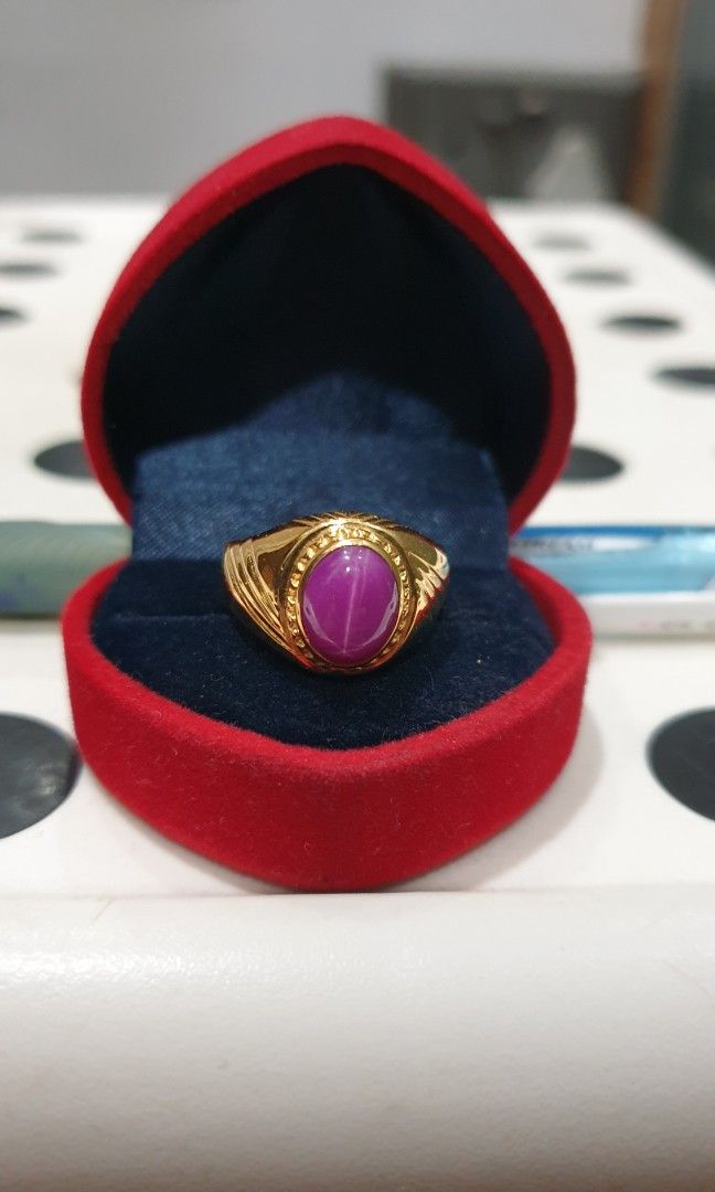 Genuine star best sale sapphire ring