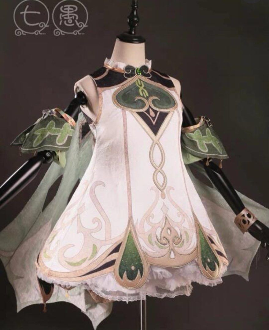 原神納西妲小草神cos服大全套, 女裝, 連身裙& 套裝, 套裝- Carousell