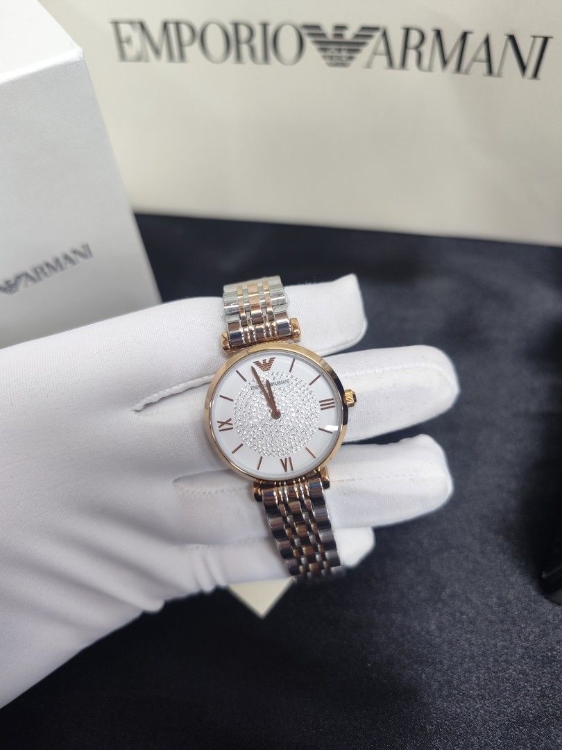 New Emporio Armani retro woman watch jam tangan wanita Women s