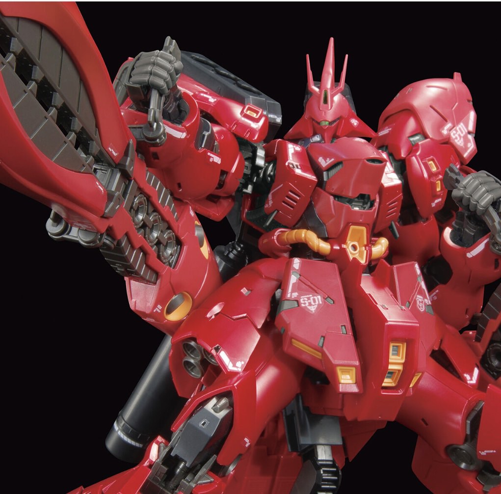 高達模型RG SAZABI SIDE F MSN-04FF サザビー, 興趣及遊戲, 玩具& 遊戲 