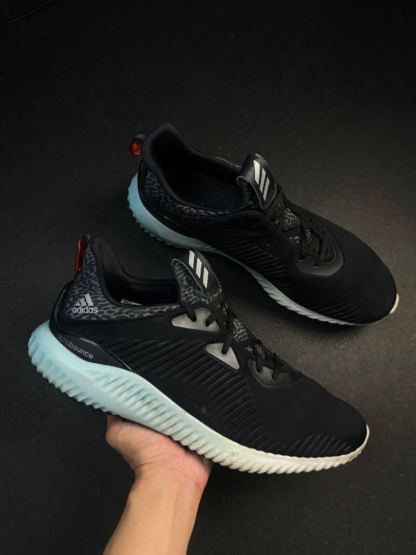 Adidas alphabounce core black sales
