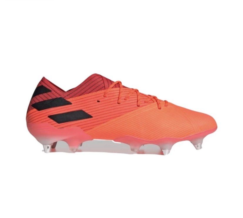 Adidas nemeziz deals orange laceless