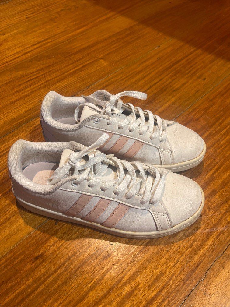 Adidas neo store cloudfoam coral