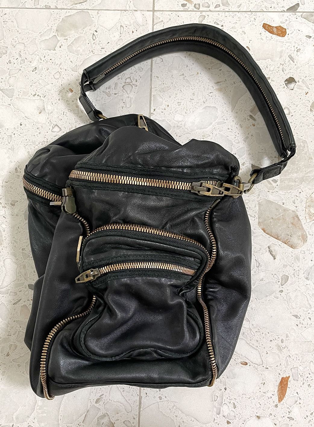 Alexander wang cheap zipper bag