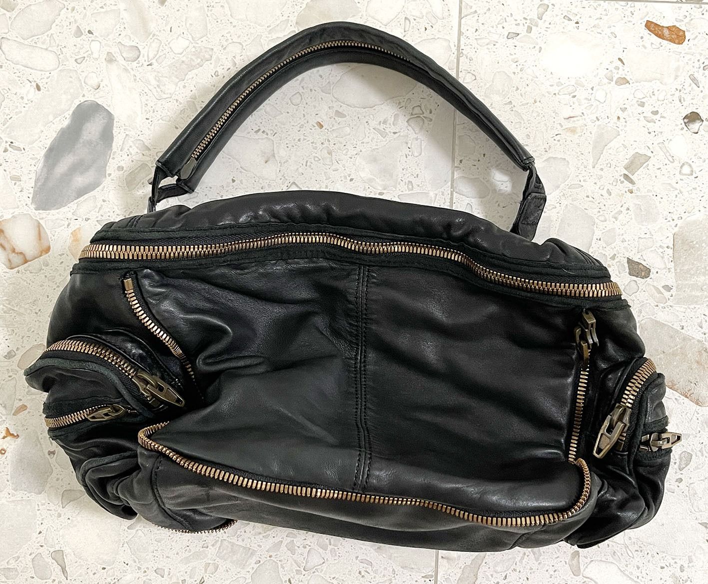 Alexander wang zipper bag new arrivals