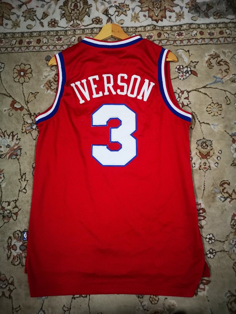 Allen iverson 10th anniversary jersey top