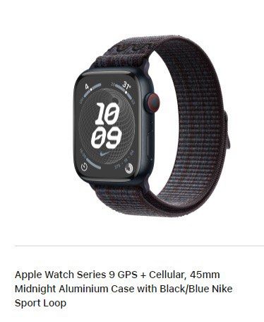 Watch Series Space Grey Aluminium Case With Sport Loop Apple Watch