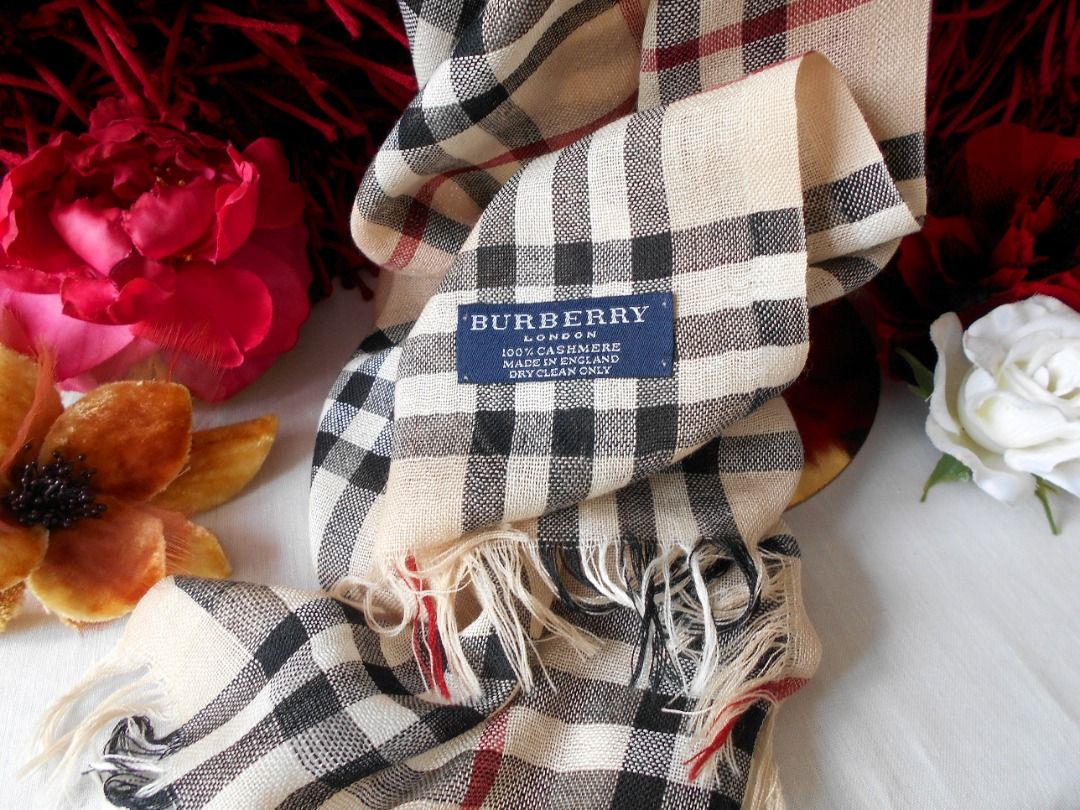 100 cashmere burberry scarf store