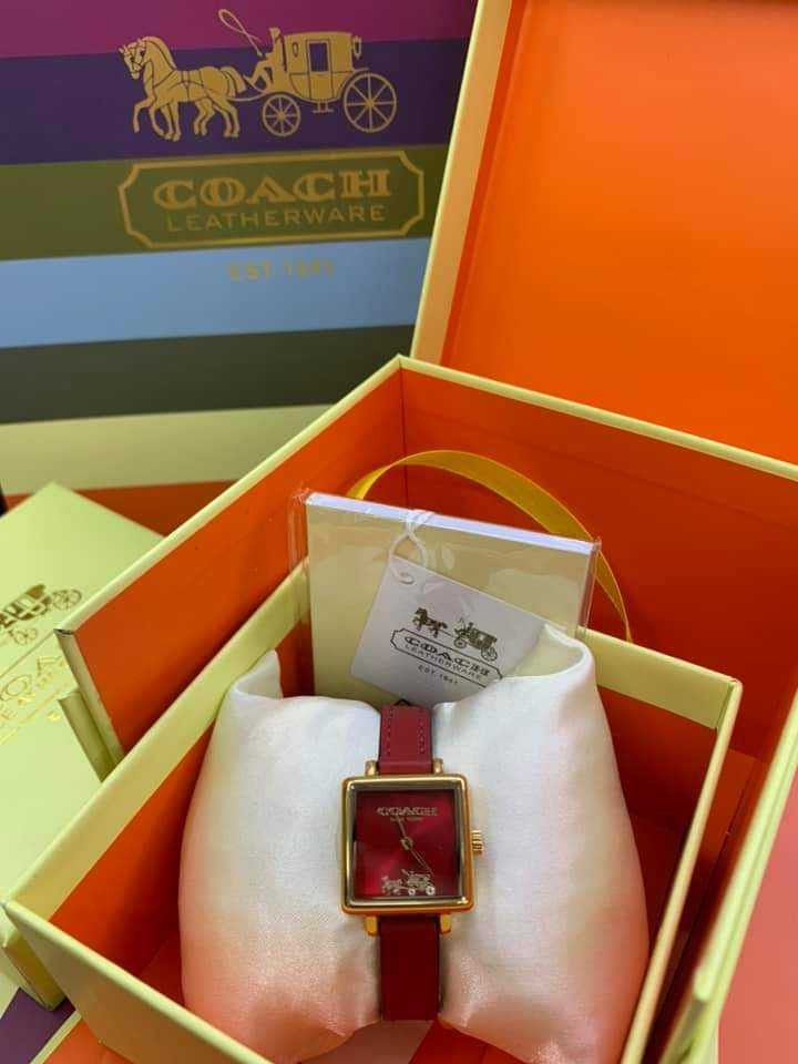 Coach leatherware watch store