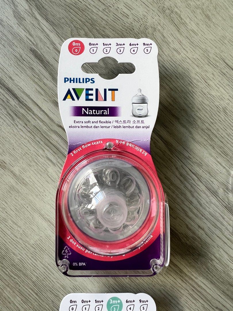 Avent natural cheap teats sizes