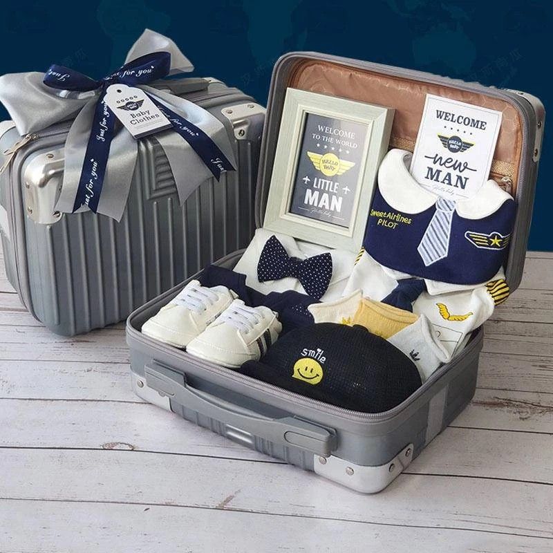 Baby Clothes Hamper Gift Set