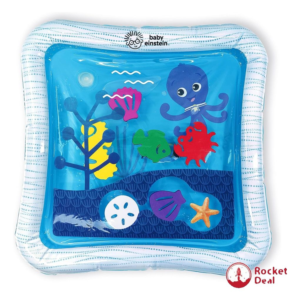 Baby Einstein Octopus Water Play Mat Safety Fill Line, Tummy