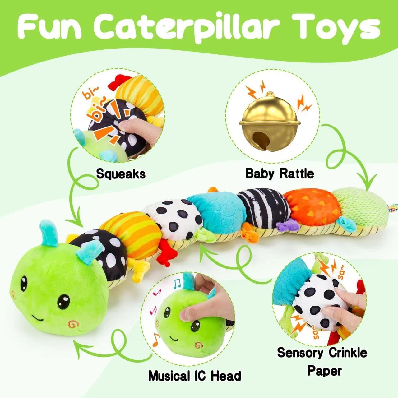 Baby Rattles 0-6 Months: Soft Rattles for Babies 0-6 Months Newborn Sensory  Toys, High Contrast Black and White Baby Toys 0-3 Months Plush Rattle Toy  for Infant Boys Girls 0 3 6 9 12 Months Gift - Yahoo Shopping