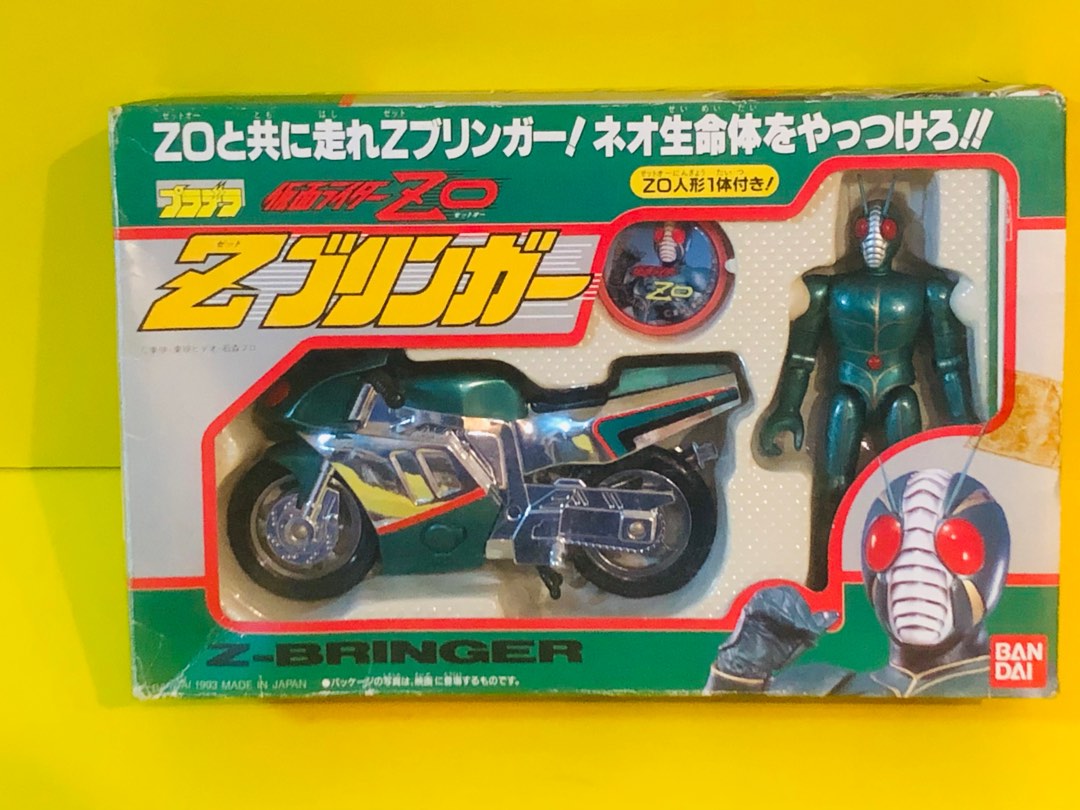 Bandai 幪面超人ZO人型+電單車膠品玩具, 興趣及遊戲, 玩具& 遊戲類 