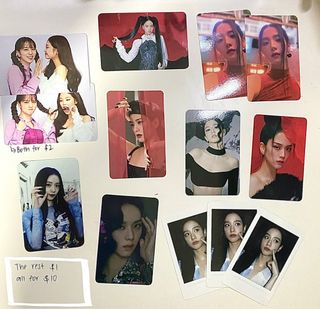 Photocard] BLACKPINK Photocard Collection (Part 10) Rare Photocards Winter  & Spring Edition 