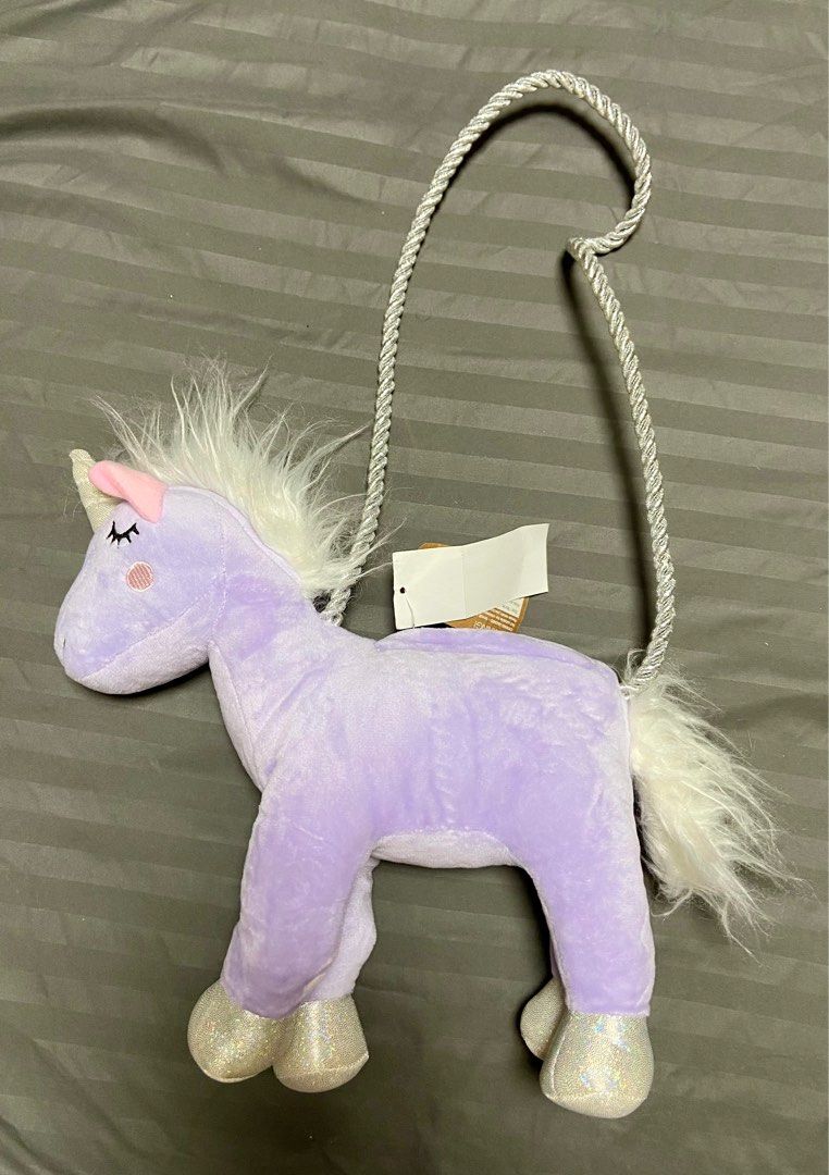 White unicorn bag on sale