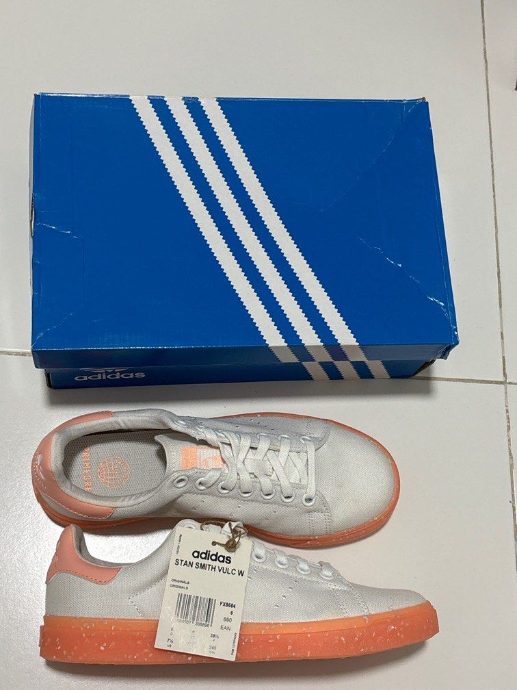 Adidas originals stan deals smith vulc blue