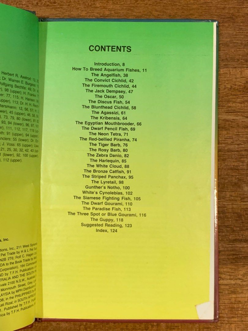 BREEDING AQUARIUM FISHES A COMPLETE INTRODUCTION book by Dr. Herbert R