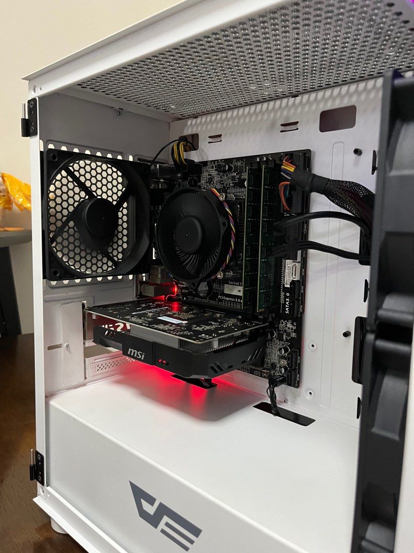 BUDGET I7 RGB GAMING PC DESKTOP CPU CHEAPEST GTX 1050TI 16GB RAM