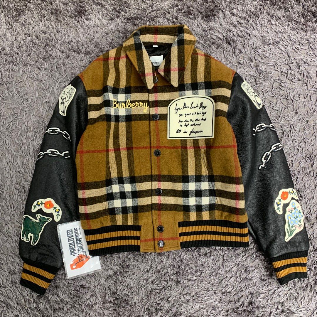 Burberry bomber hot sale