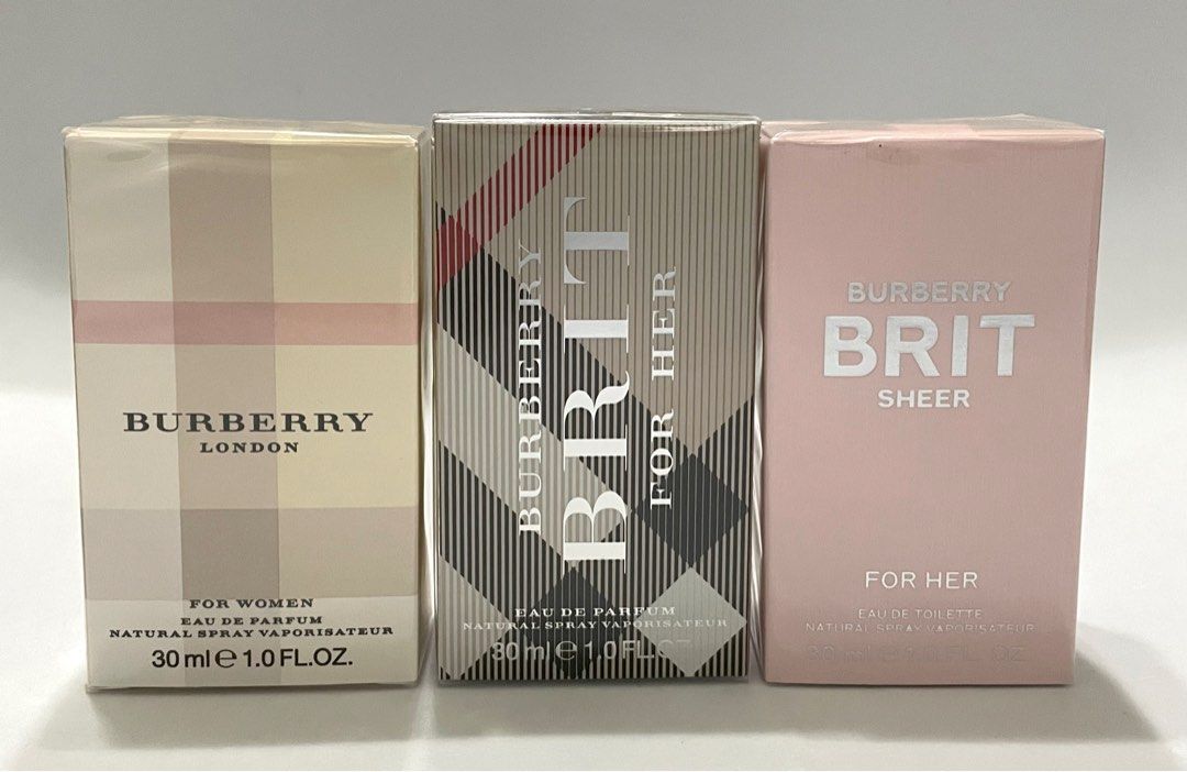 Burberry Perfume for Women 30ml London Brit for Her Brit Sheer