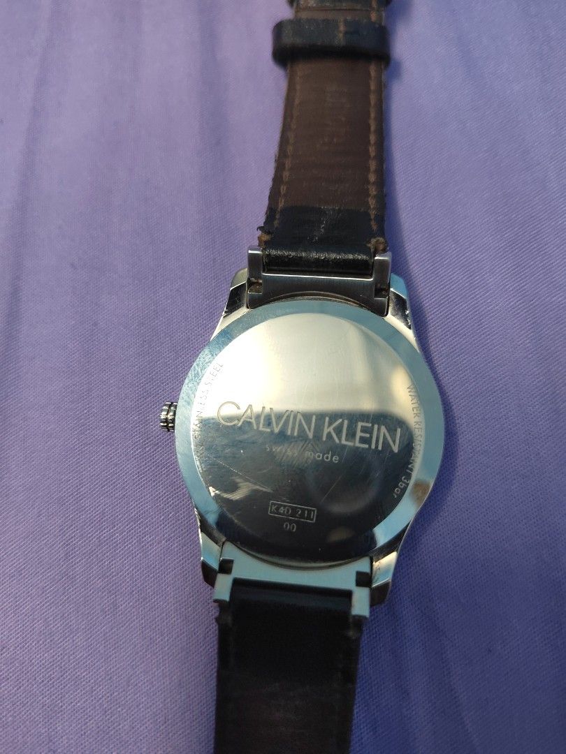 Reloj calvin klein swiss made cheap