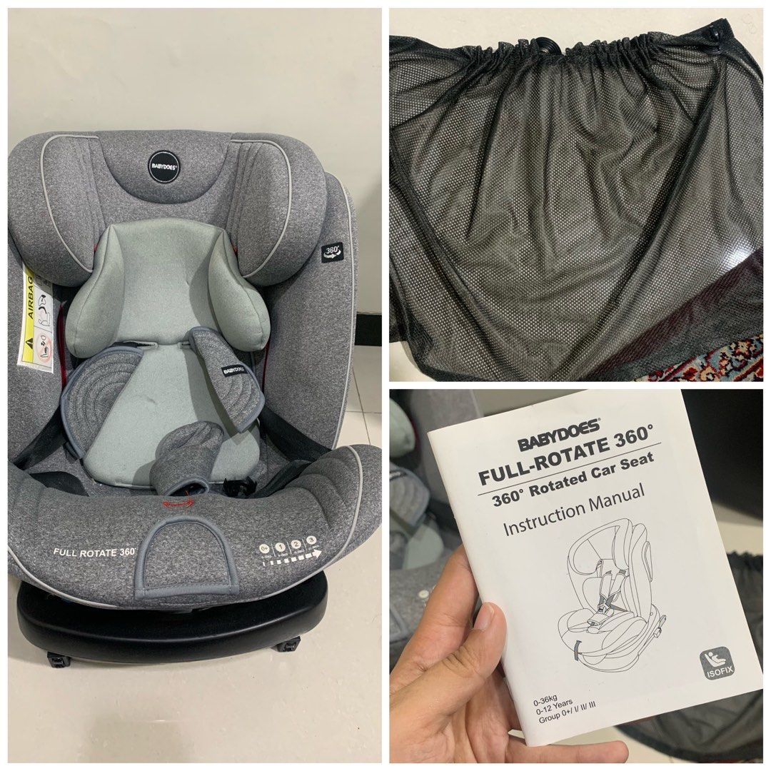 Babydoes car on sale seat manual