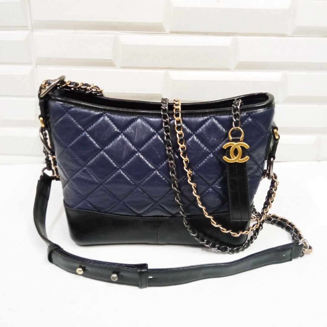 Chanel gabrielle bag blue store