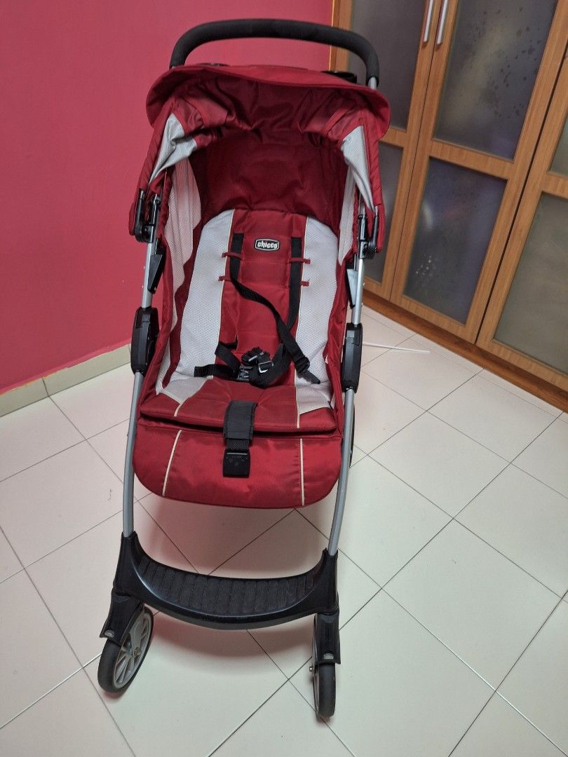 Chicco bravo 2025 stroller red