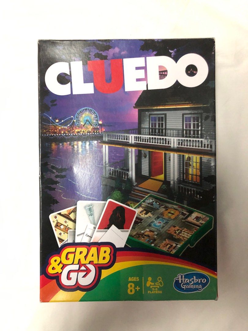 Cluedo Grab Go Travel Set