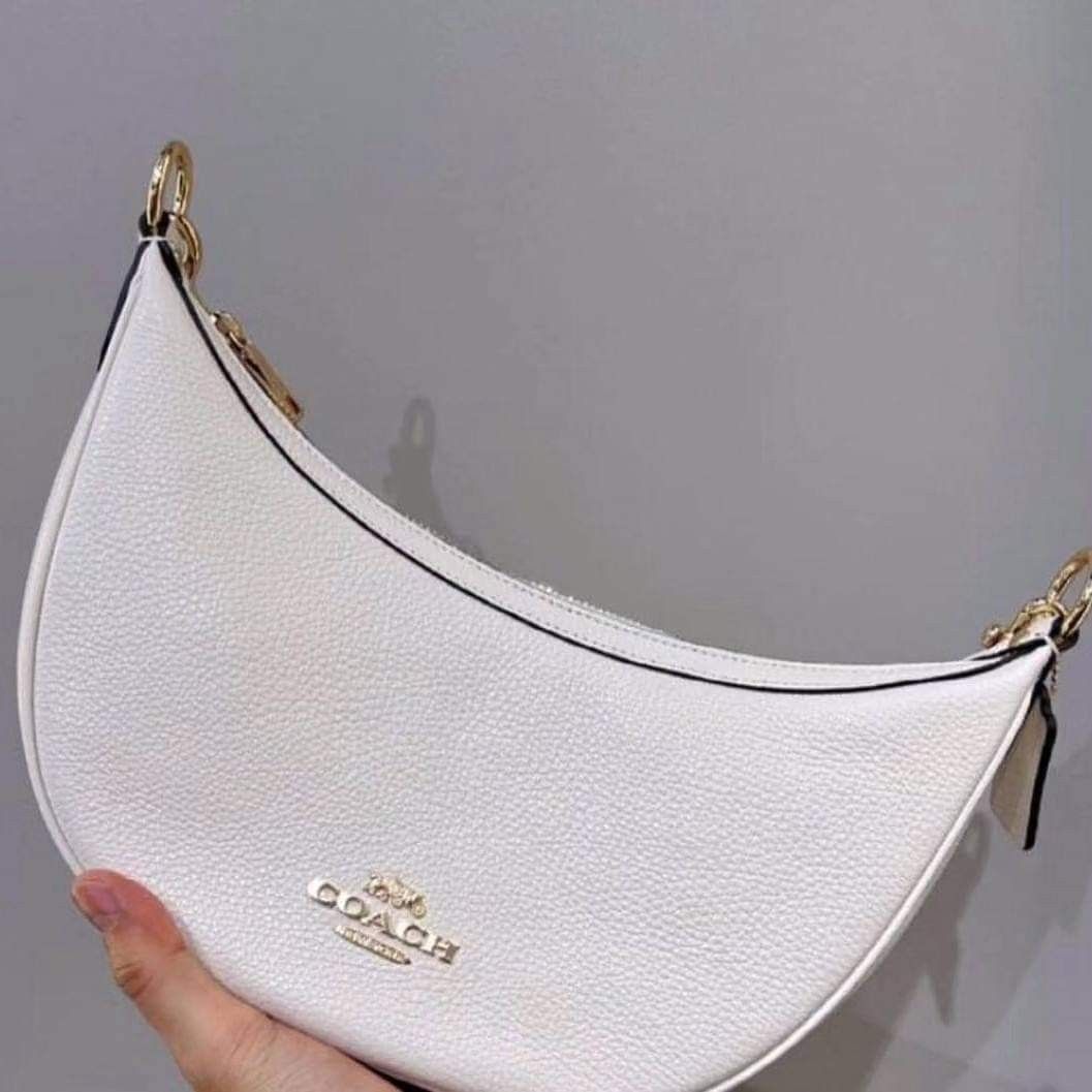 Aria jacquard signature shoulder shop bag