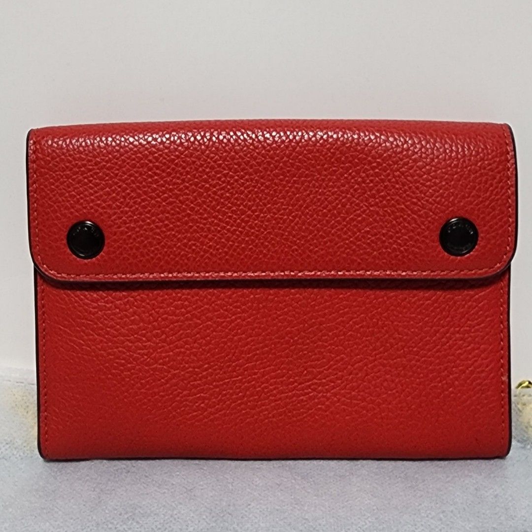 Coach red wallet