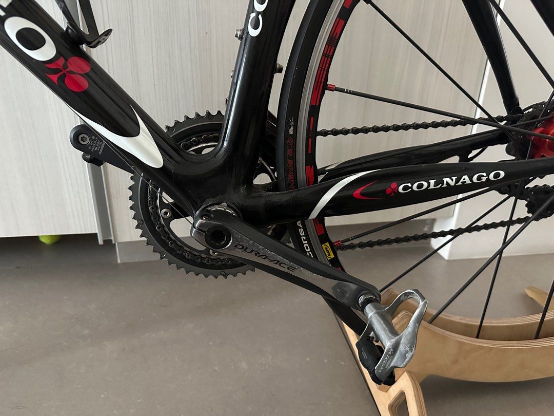 Colnago CLX2.0 carbon road bike (Category: Bicycles) located in Singapore. Submitted by lulallala (Listing ID 1273533190, Image 2). Description: CLX2.0 Carbon FULL DURA-ACE Size 48 Selling cuz underutilised and too big for me.