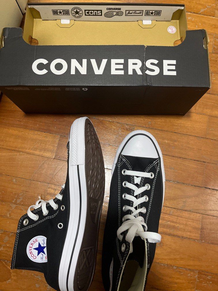 Converse all star high top black Men s Fashion Footwear