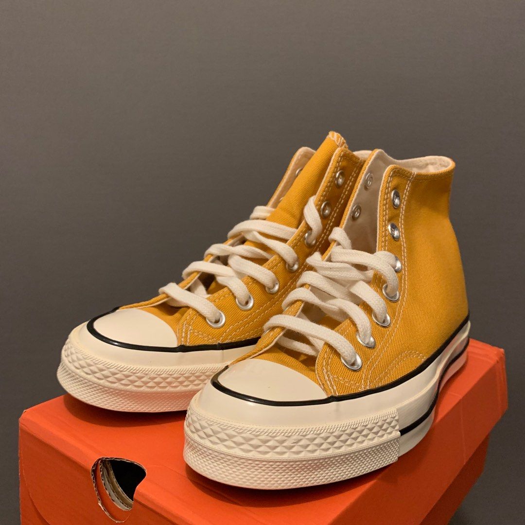 CONVERSE CHUCK TAYLOR 70 HI SUNFLOWER UK3.5 Women s Fashion