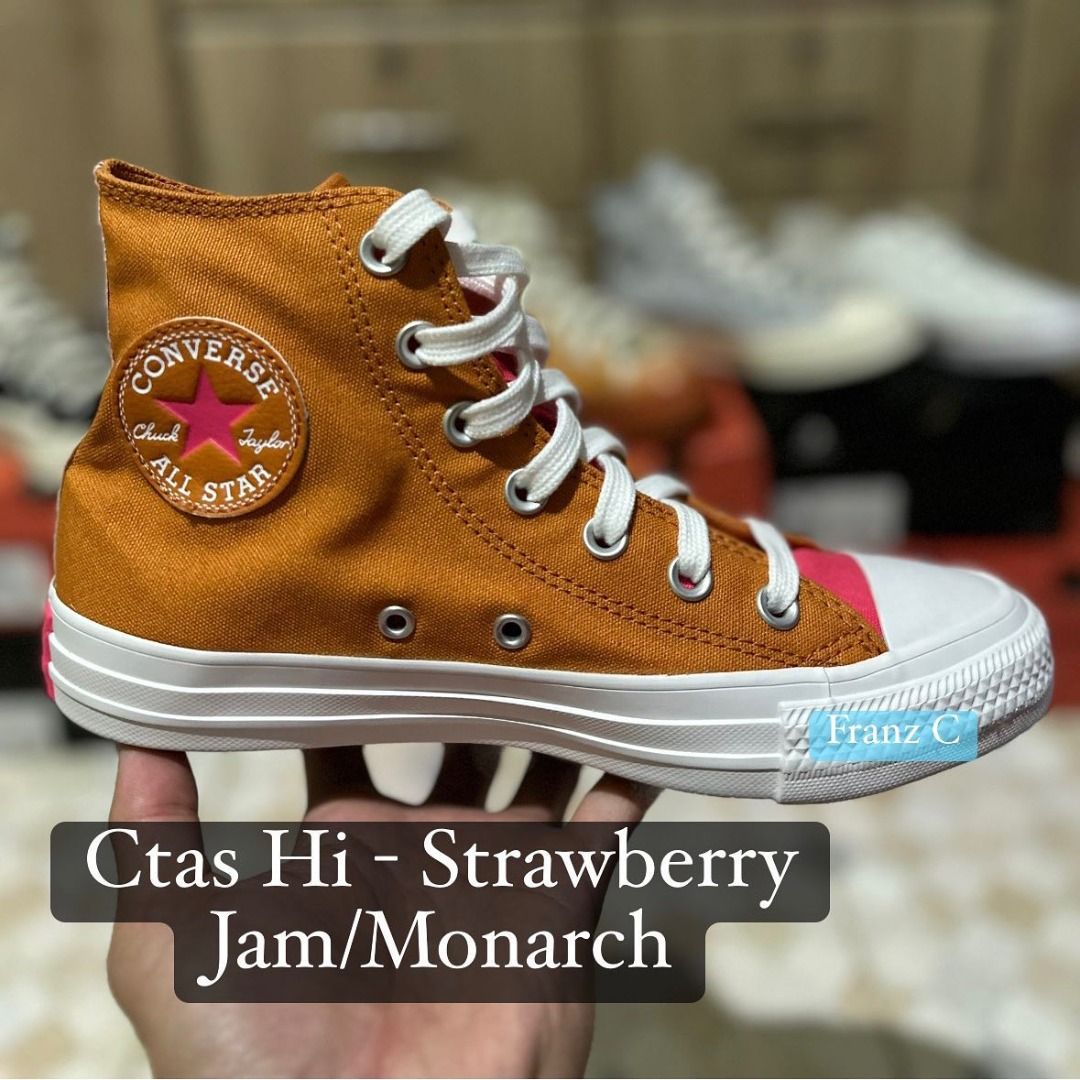 Converse Chuck Taylor All Star Hi Cut Monarch Strawberry Jam