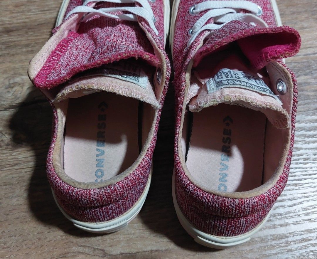 Infant converse deals double tongue
