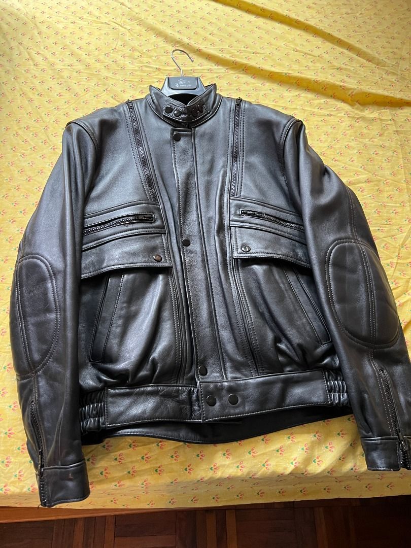 CORIN. Biker s Full Leather Jacket Size Medium
