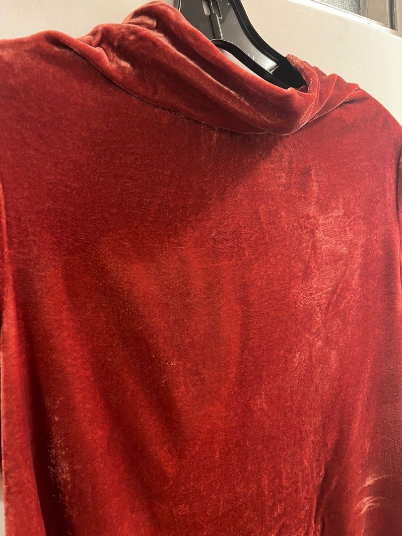 Red velvet sweater new arrivals