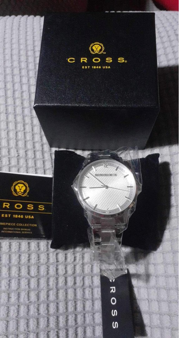Cross Watch for Men Stainless Steel