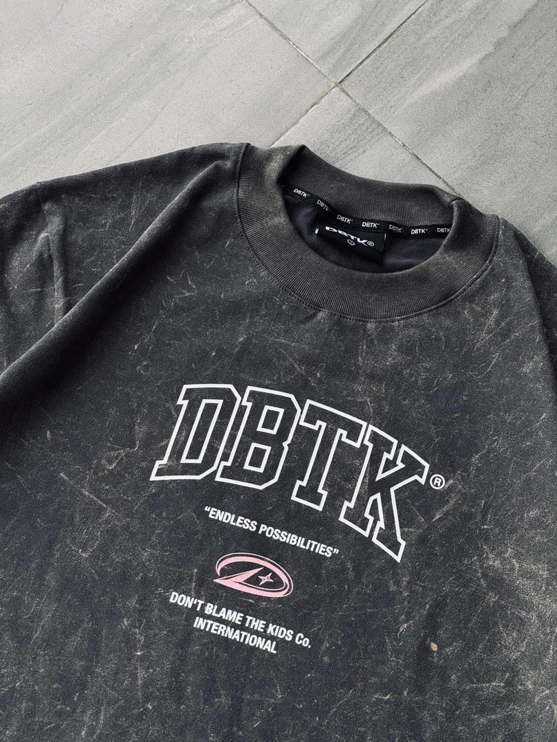 DBTK International acid wash tee, Men's Fashion, Tops & Sets, Tshirts ...