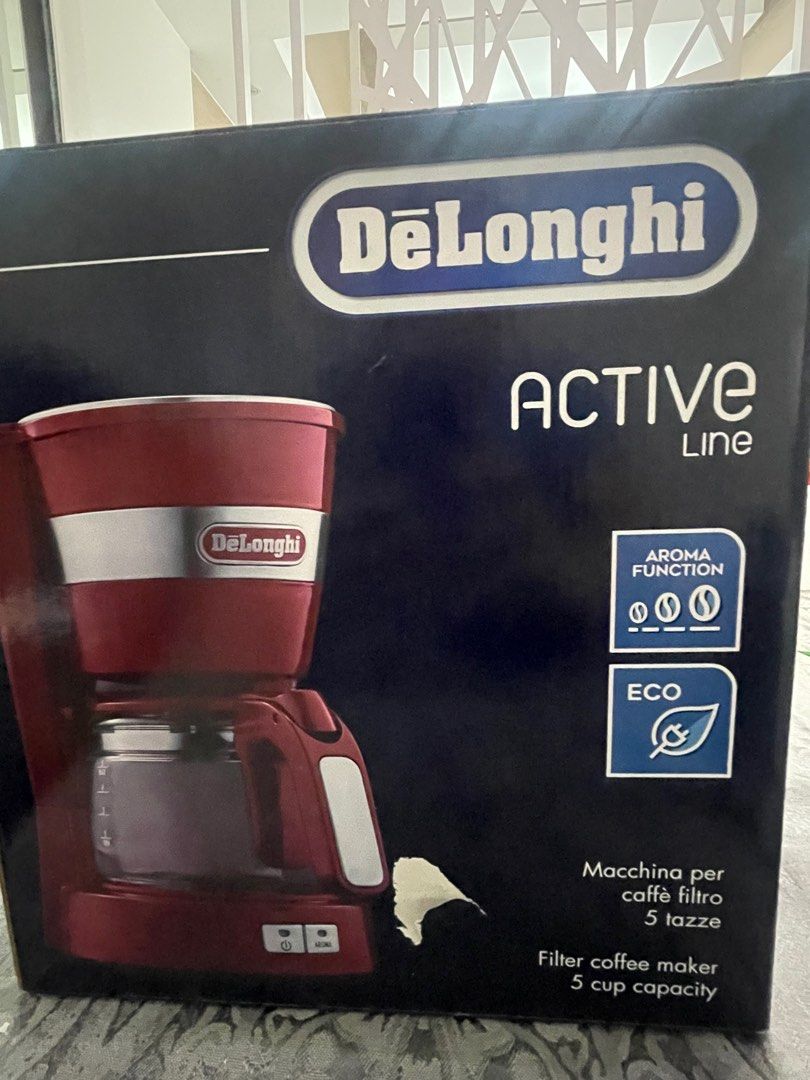 Delonghi Drip Coffee Maker (Category: Coffee Machines & Makers) located in Quezon City. Submitted by wlilshop (Listing ID 1273462035, Image 1). Description: .