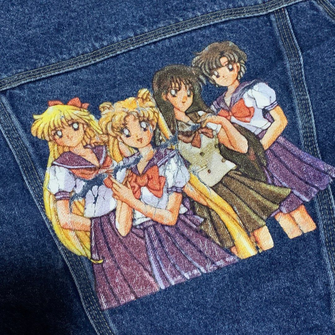 Sailor moon new arrivals jean jacket